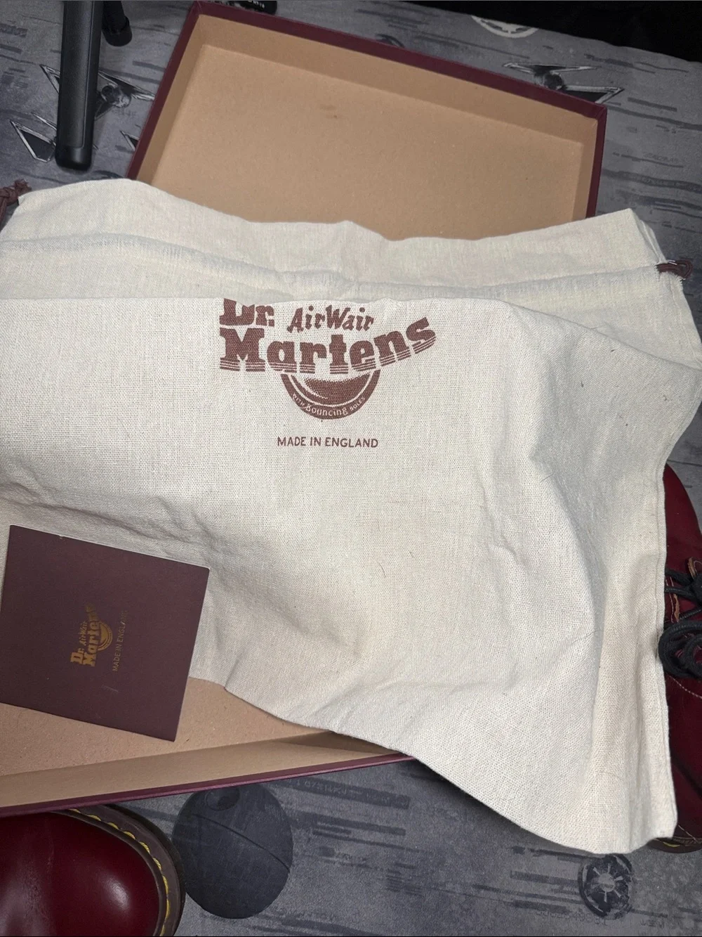MIE DR MARTENS 10 EYE OXBLOOD UK 5 MENS 6 LADIES 7 - Picture 6 of 12